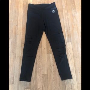 Vsecret slit leg leggings